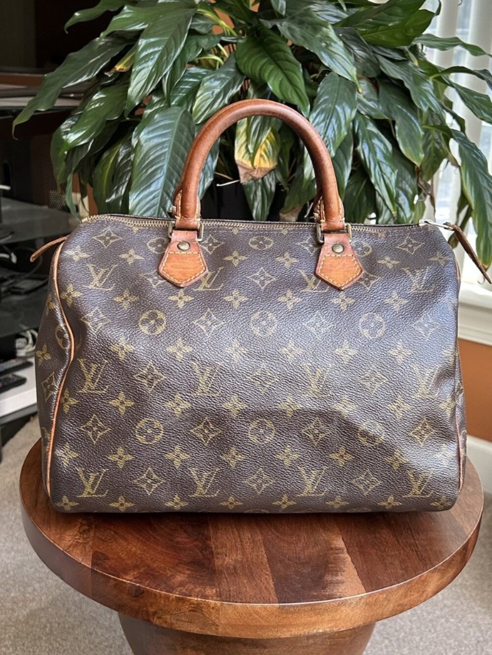 LOUIS VUITTON Monogram Speedy 30